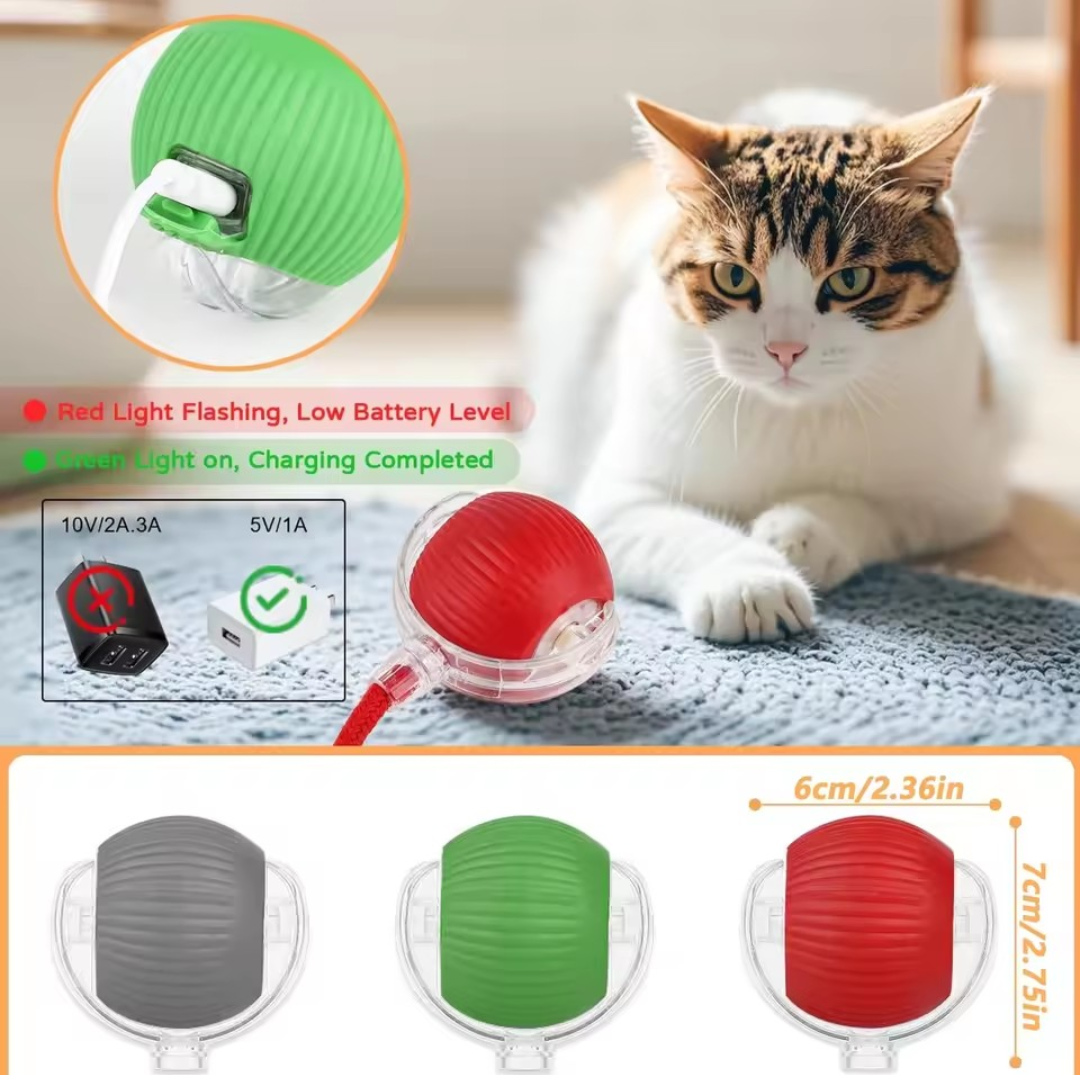 Smart Interactive Pet Rolling Ball