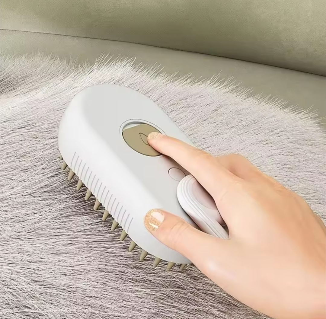 3-in-1 Steam Spray Pet Brush