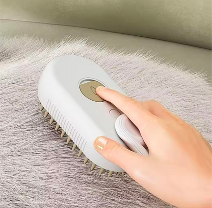 3-in-1 Steam Spray Pet Brush