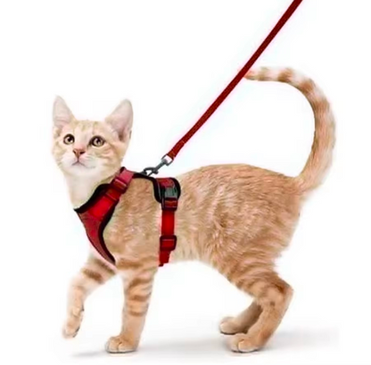 Escape Proof Cat Harness and Leash Set