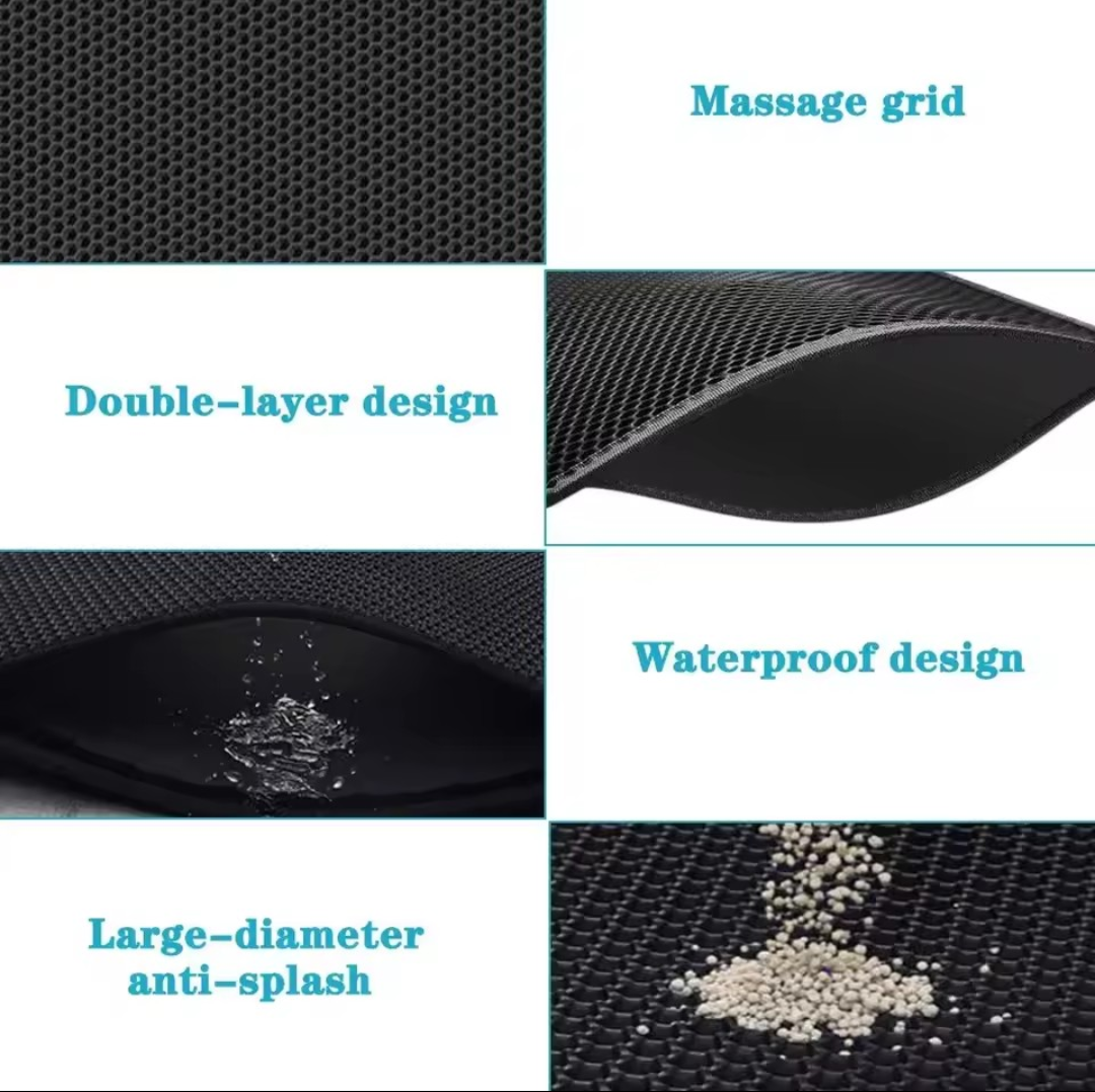 Double Layer Cat Litter Mat