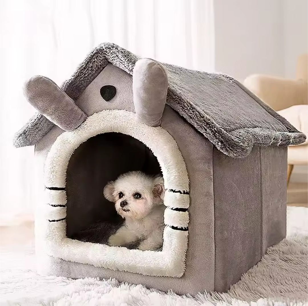 Folding Pet House with Mattress
