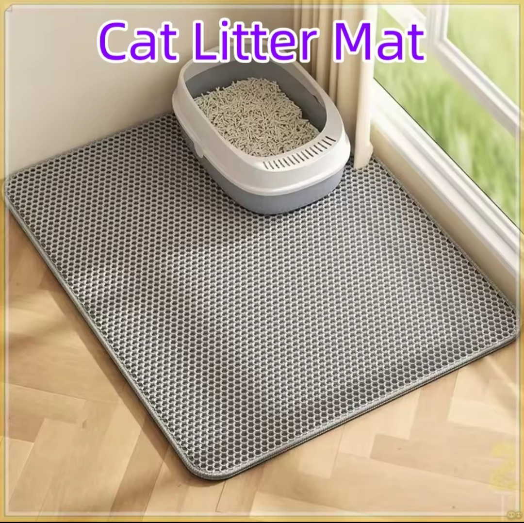 Premium Cat Litter Box Mat