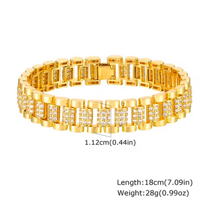 Paperclip Chain Bracelet