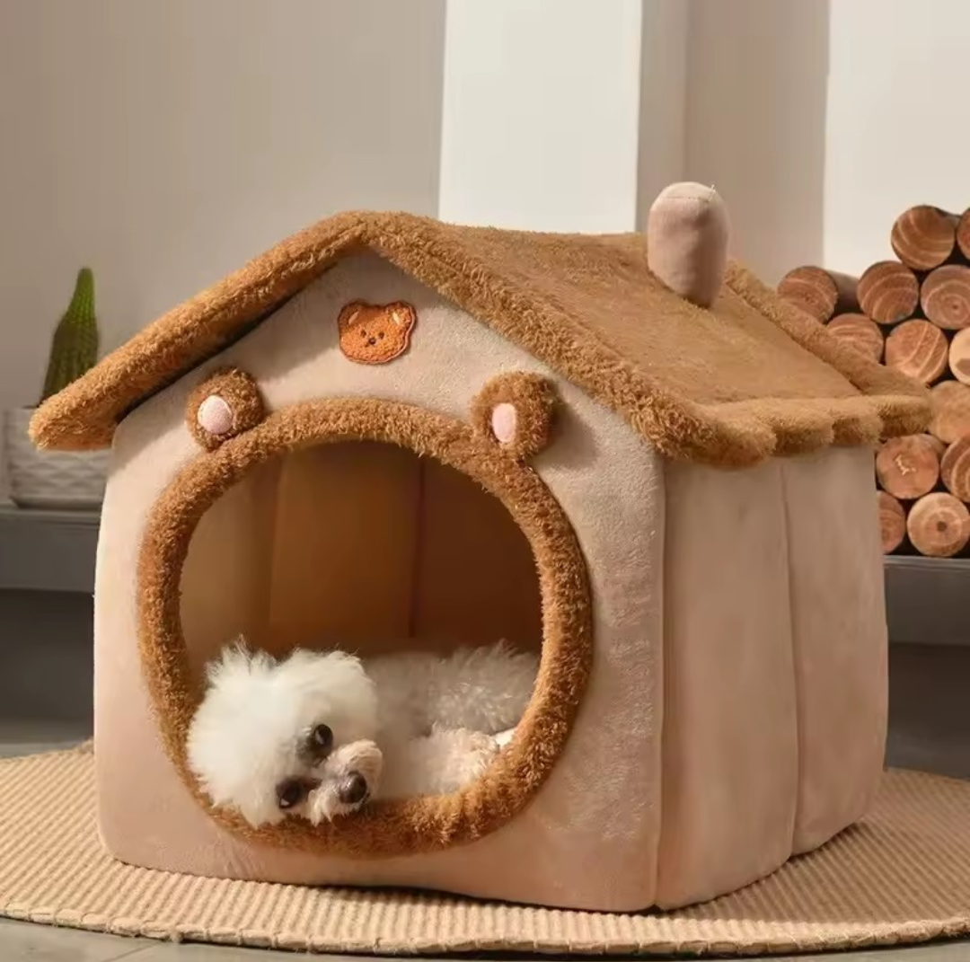 Folding Pet House with Mattress