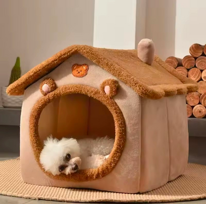 Folding Pet House with Mattress