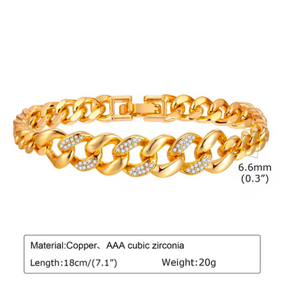 Paperclip Chain Bracelet