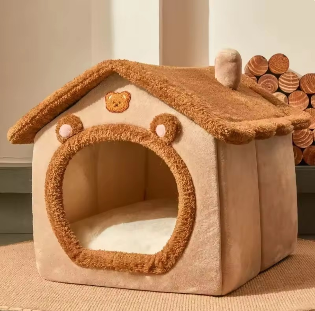 Folding Pet House with Mattress