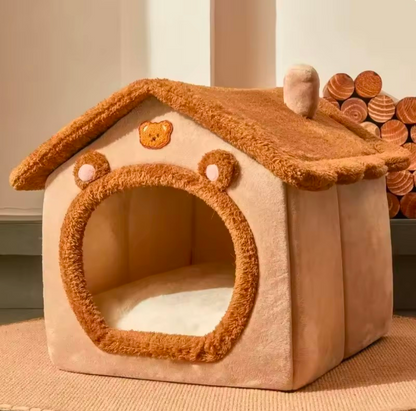 Folding Pet House with Mattress
