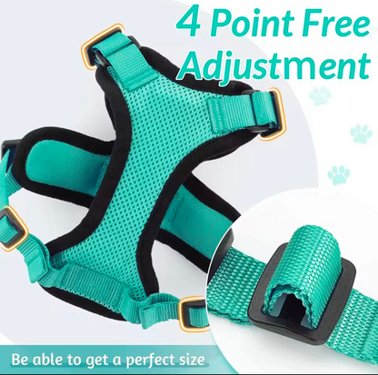 Escape Proof Cat Harness and Leash Set