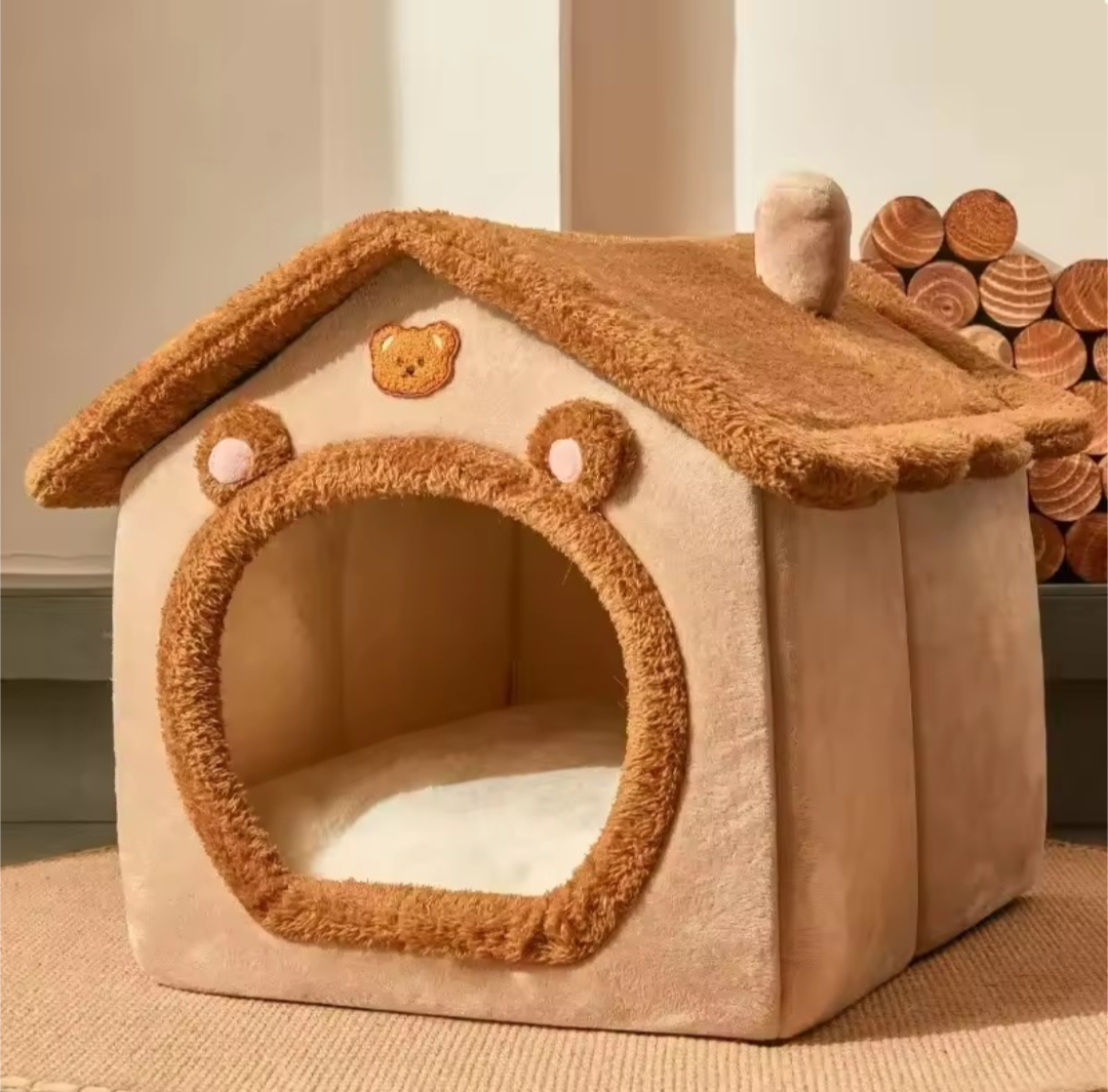 Folding Pet House with Mattress