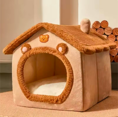 Folding Pet House with Mattress