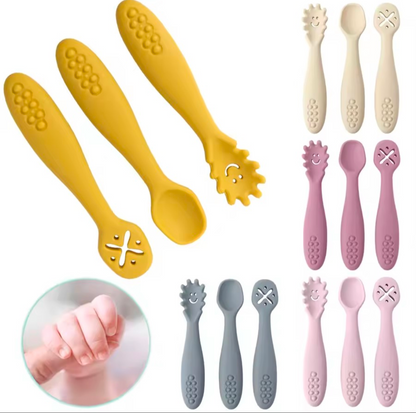 3PCS Baby Feeding Spoon Set