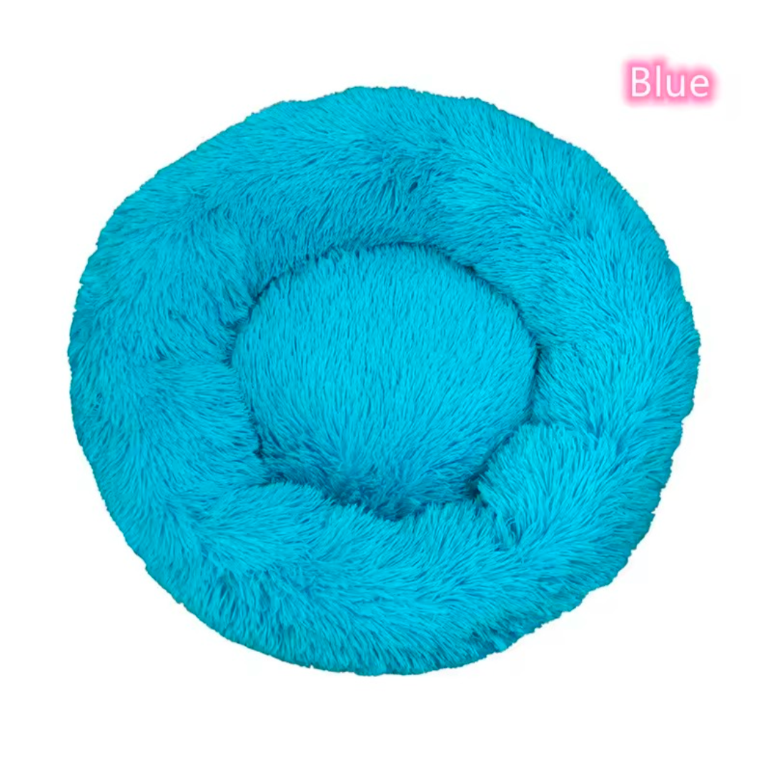 Soft Plush Donut Pet Bed