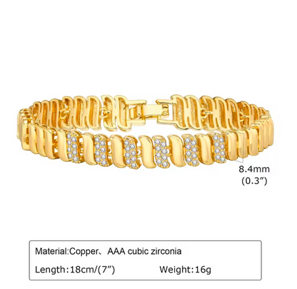 Paperclip Chain Bracelet