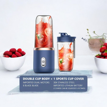 Portable Electric Juicer with USB Rechargeable