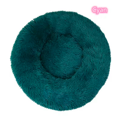 Soft Plush Donut Pet Bed