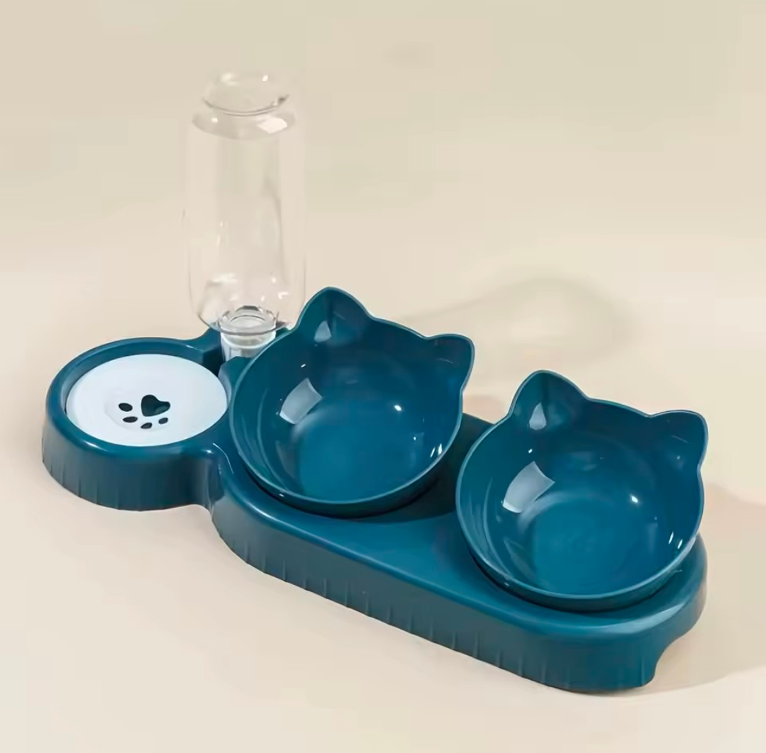 Pet Bowl with Water Feeder