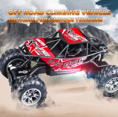 4-Way Remote Control Car with LED Lights