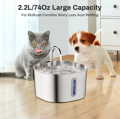Automatic cat water fountain