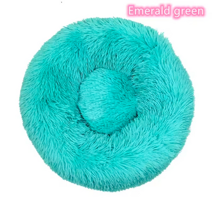Soft Plush Donut Pet Bed